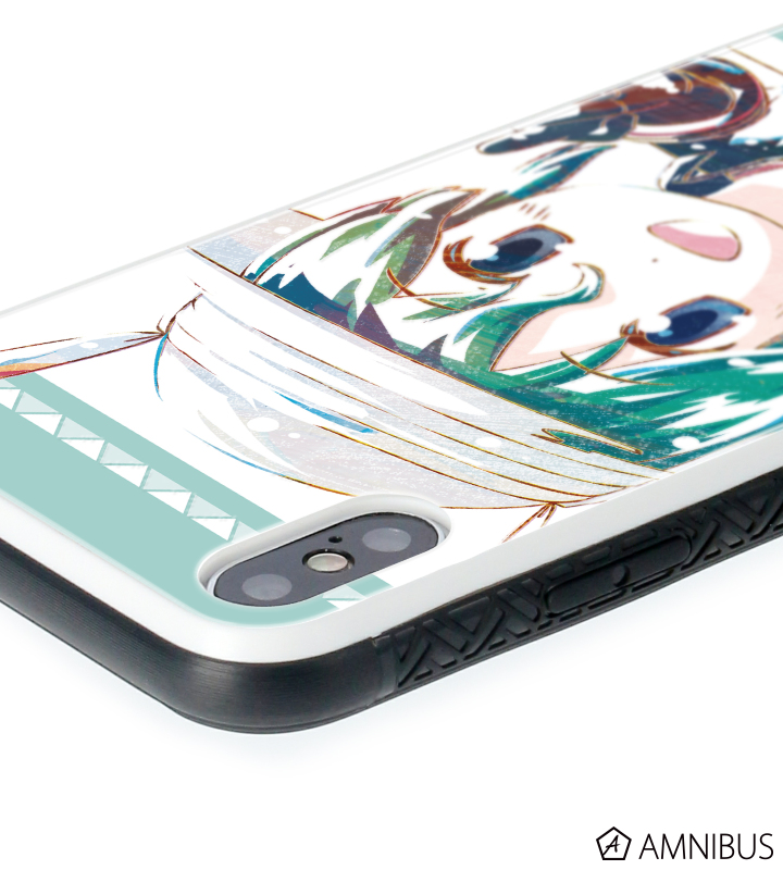 かばん Ani-Art 強化ガラスiPhoneケース