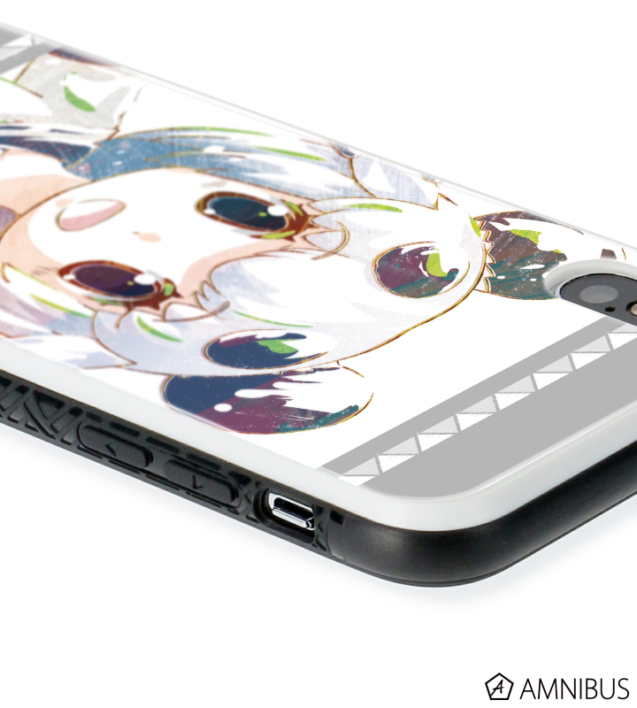 ジャイアントパンダ Ani-Art 強化ガラスiPhoneケース
