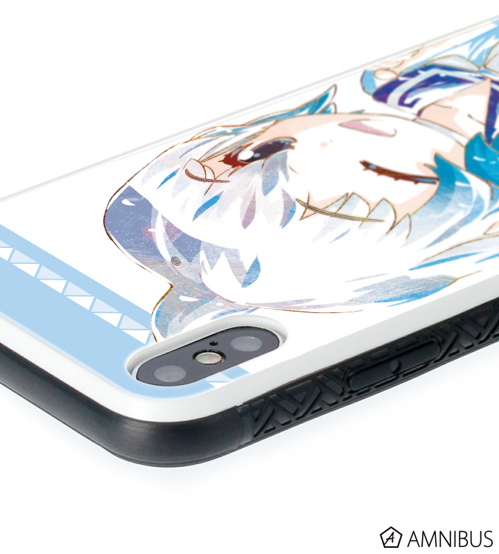 バンドウイルカ Ani-Art 強化ガラスiPhoneケース