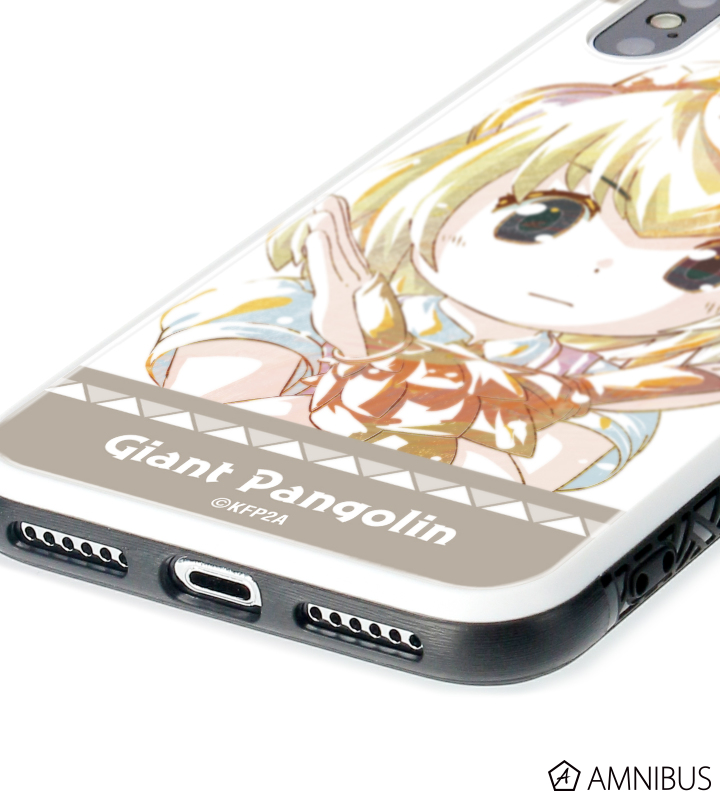 オオセンザンコウ Ani-Art 強化ガラスiPhoneケース