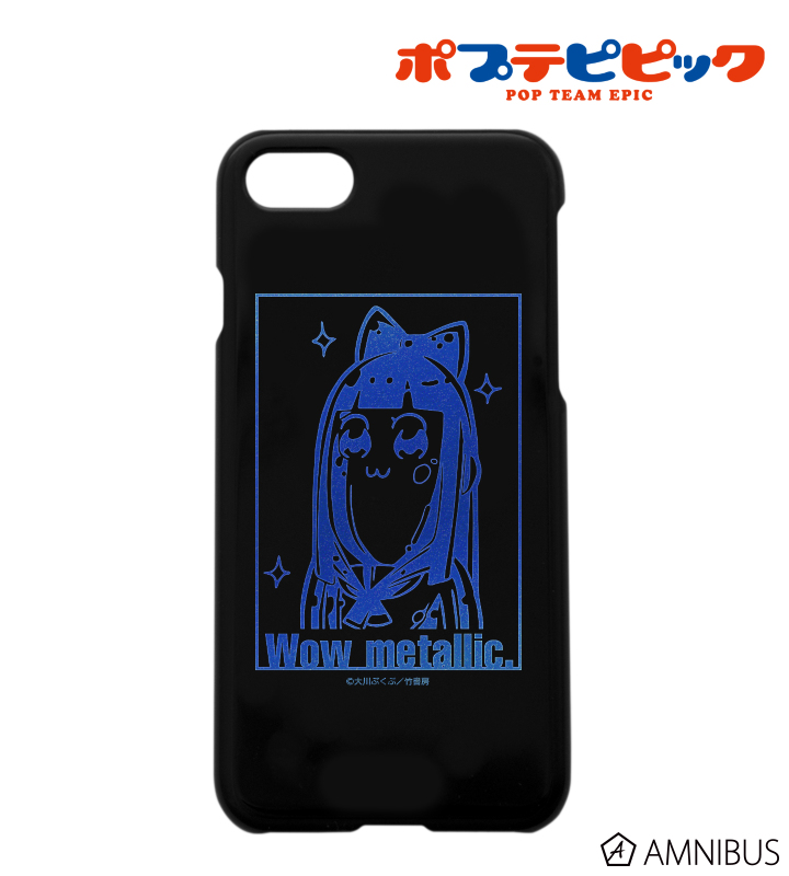 箔プリントiPhoneケース (ワーオ メタリック)