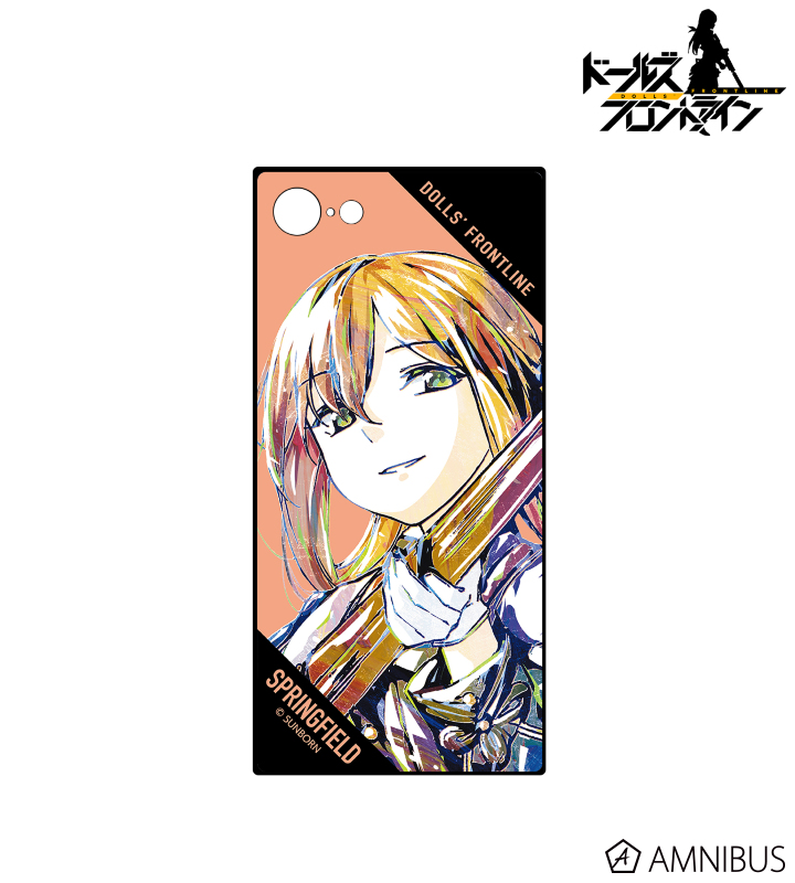 スプリングフィールド Ani-Art スクエア強化ガラスiPhoneケース