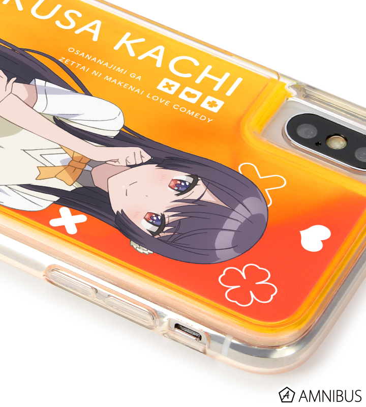 可知白草 ネオンサンドiPhoneケース