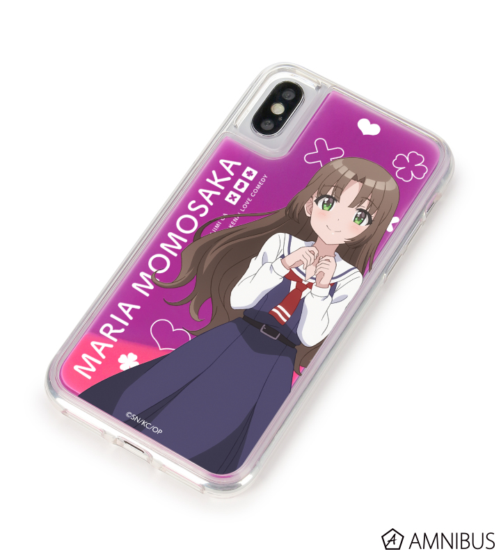 桃坂真理愛 ネオンサンドiPhoneケース