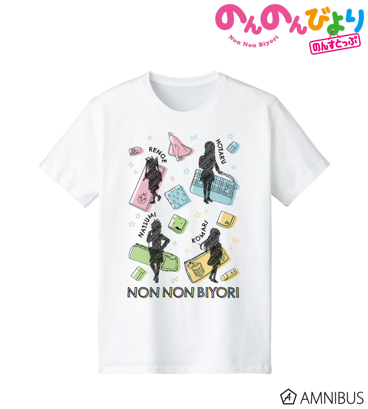 のんのんびより のんすとっぷ - Ani-Sketch Tシャツ/メンズ
