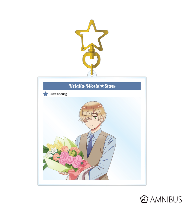 アニメ ヘタリア World Stars ルクセンブルク フォトフレーム風bigアクリルキーホルダー Amnibus アムニバス アニメ ヘタリア World Stars ルクセンブルク フォトフレーム風bigアクリルキーホルダー Amnibus アムニバス