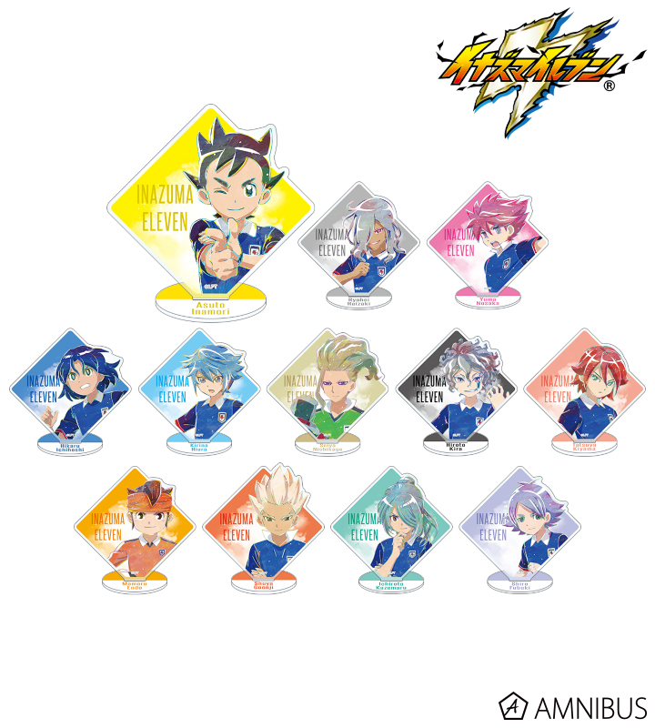 イナズマイレブン アクリルスタンド 25種 イナズマイレブン アクリルスタンド 25種 - マイルストン