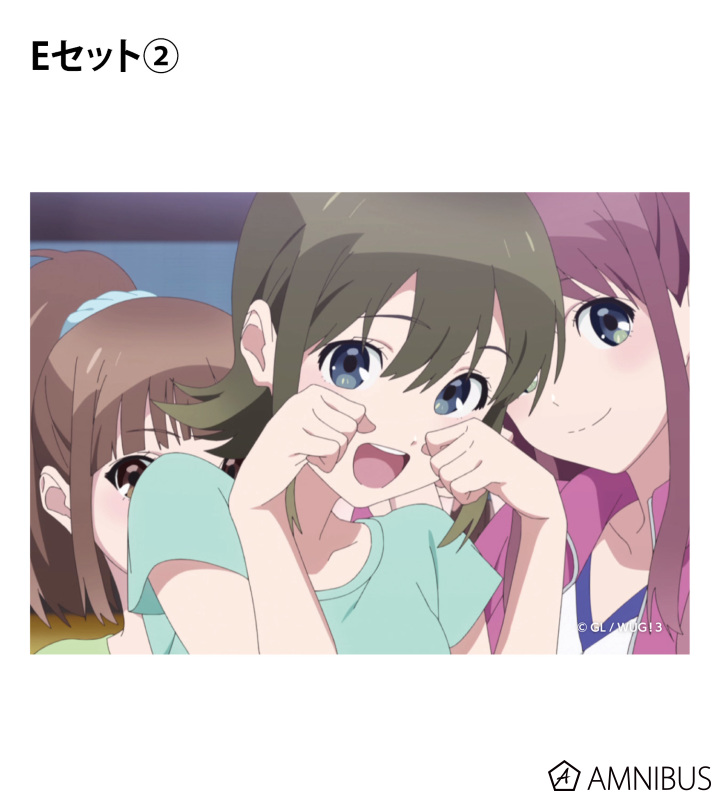 トレーディングブロマイド3枚セット