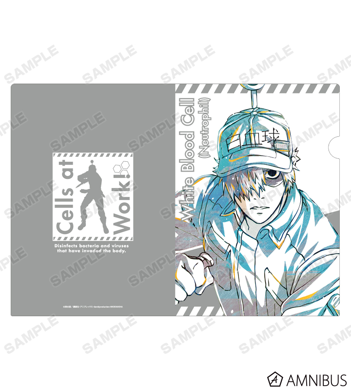 はたらく細胞 - 白血球（好中球） Ani-Art クリアファイル