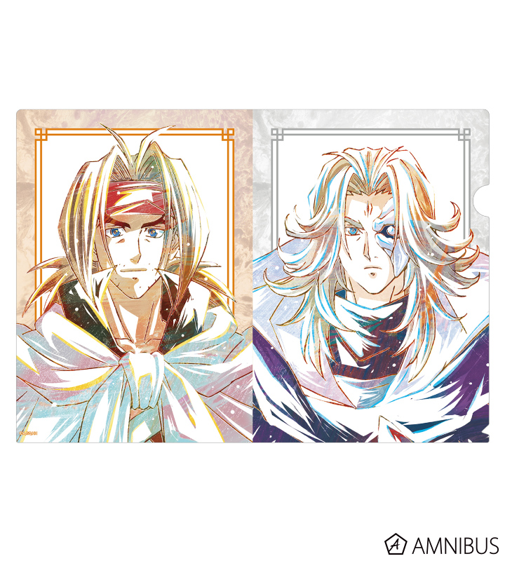 聞仲&黄飛虎 Ani-Art クリアファイル