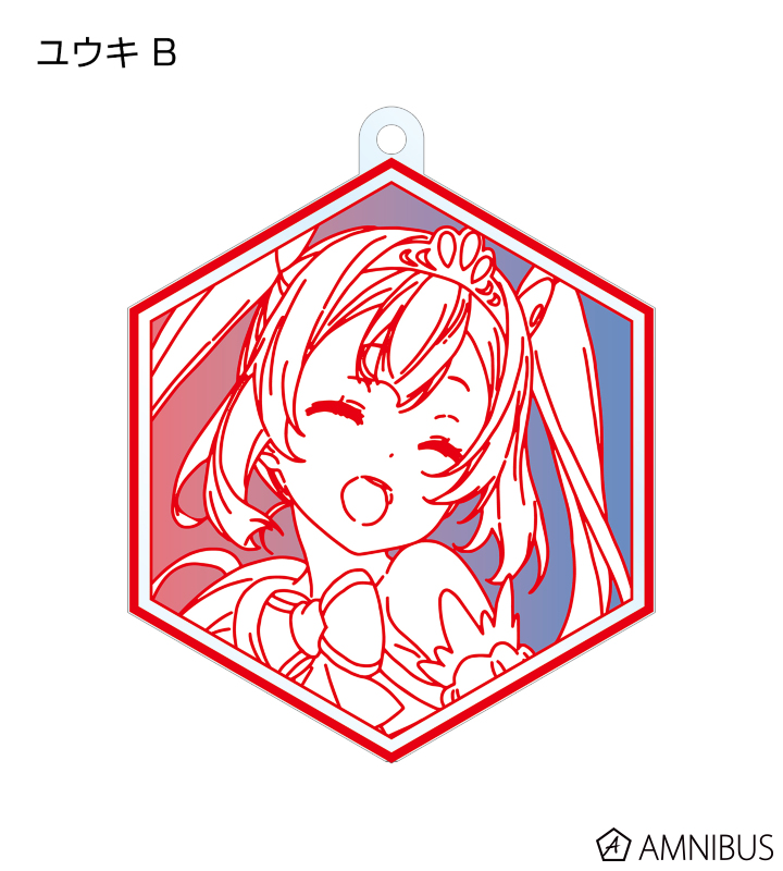 トレーディングアクリルキーホルダー