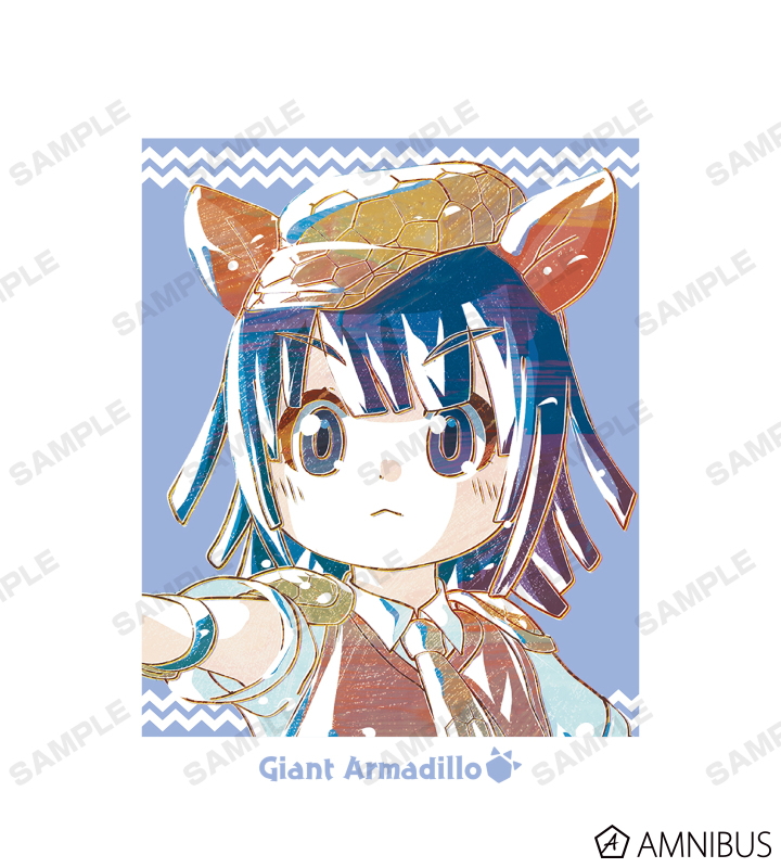 オオアルマジロ Ani-Art Tシャツ