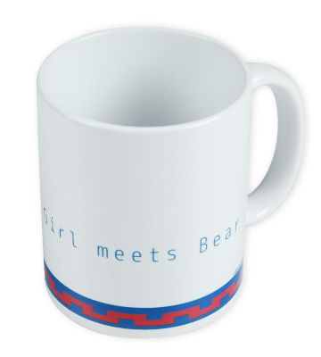 Girl meets Bear マグカップ