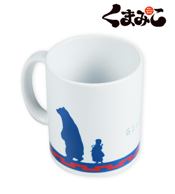 Girl meets Bear マグカップ