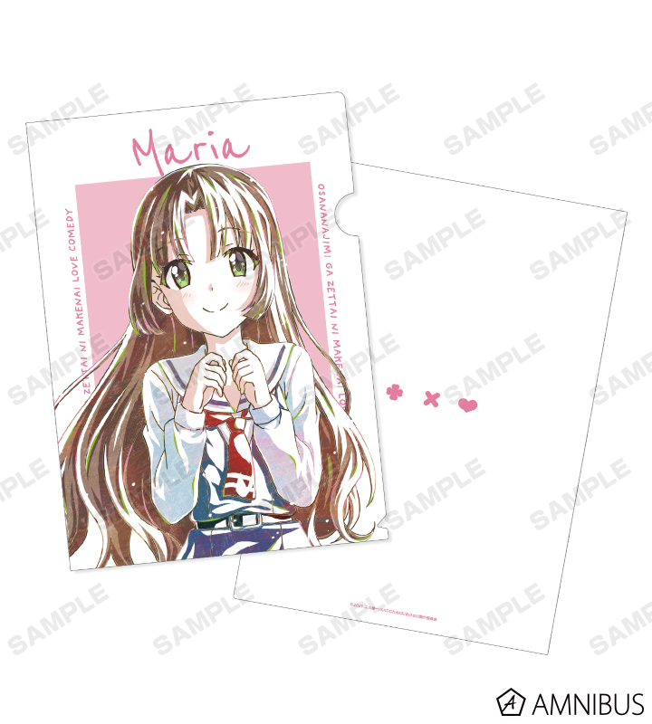 桃坂真理愛 Ani-Art クリアファイル