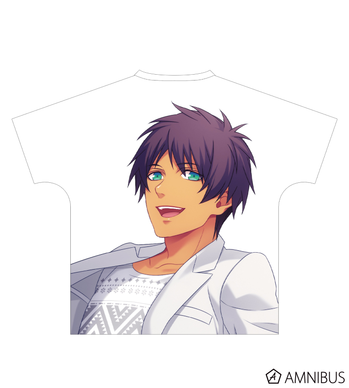 うたの プリンスさまっ 愛島セシル フルグラフィックtシャツ ユニセックス Amnibus アムニバス