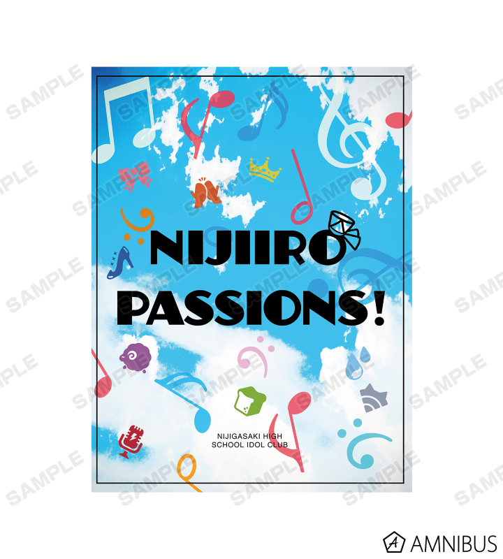 虹色Passions! ロングTシャツ