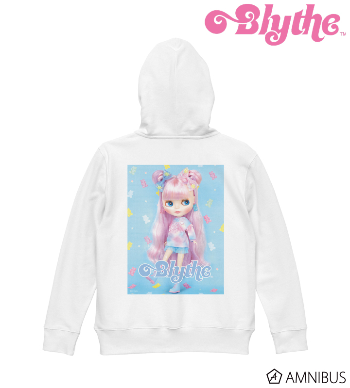 Sweet Bubbly Bear バックプリントジップパーカー