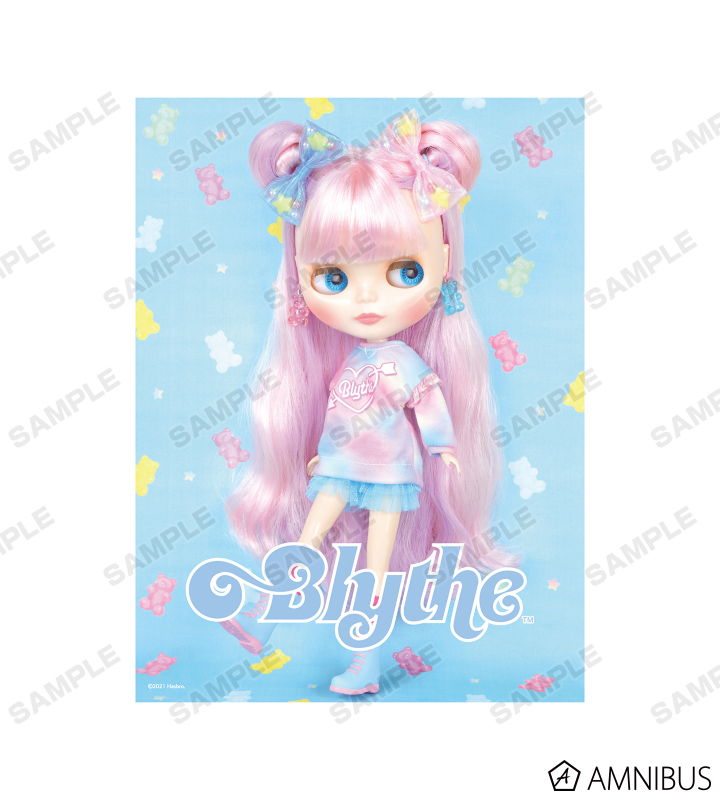 Sweet Bubbly Bear バックプリントジップパーカー