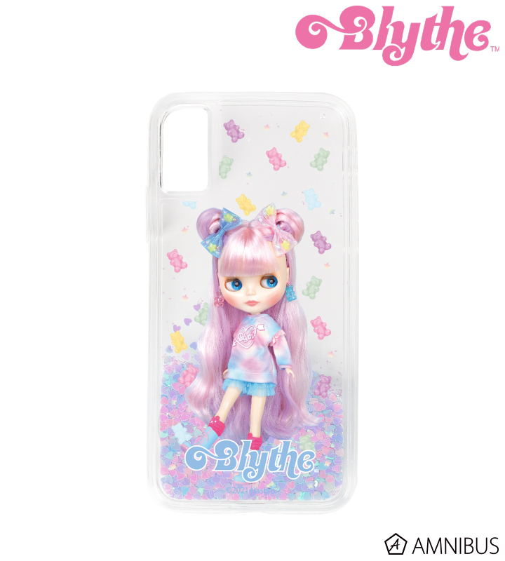 Sweet Bubbly Bear グリッターiPhoneケース