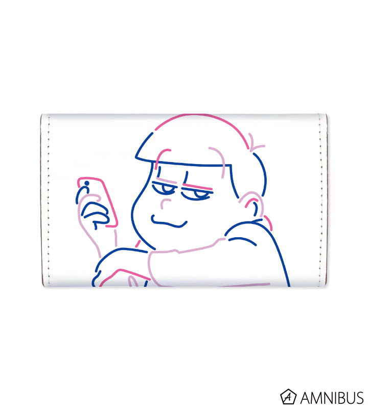 トド松 ラインアート キーケース