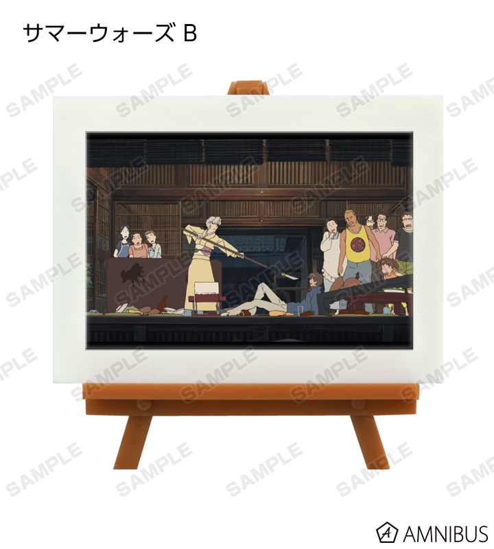 細田守監督作品 - トレーディングミニアートフレーム | AMNIBUS