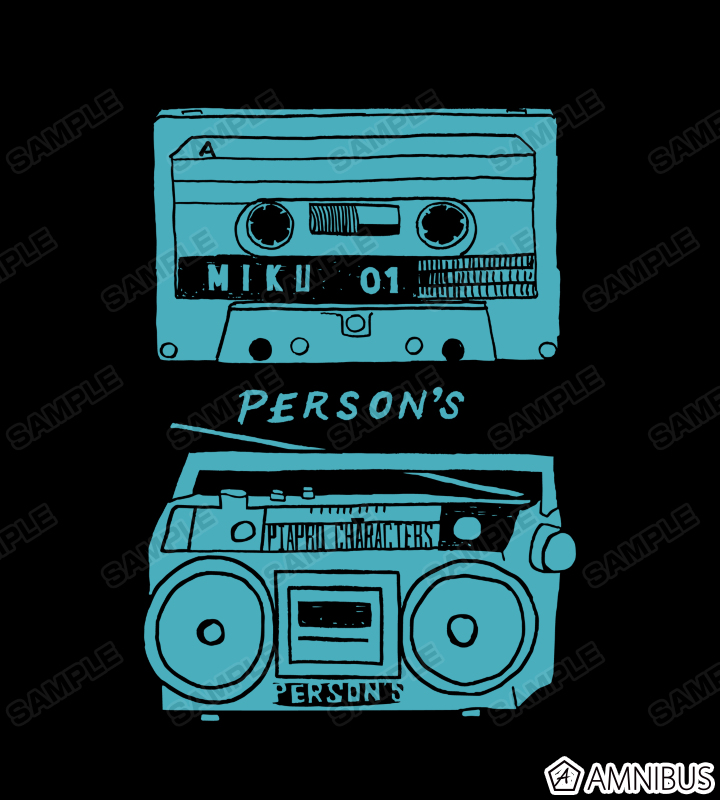 PERSON'Sコラボ 初音ミク Tシャツ