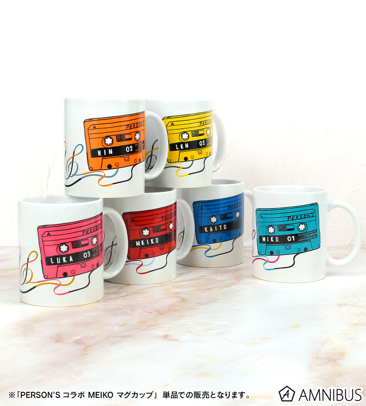 PERSON'Sコラボ MEIKO マグカップ