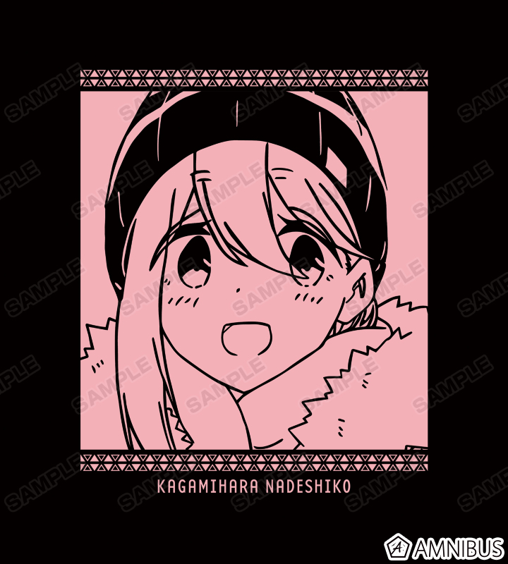各務原なでしこ バックプリントパーカー