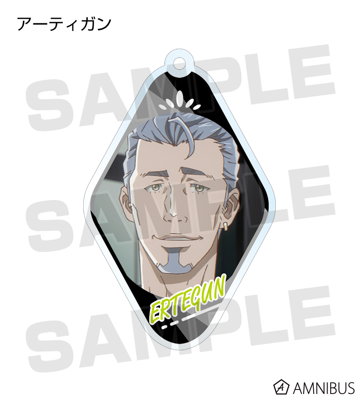 トレーディングアクリルキーホルダー