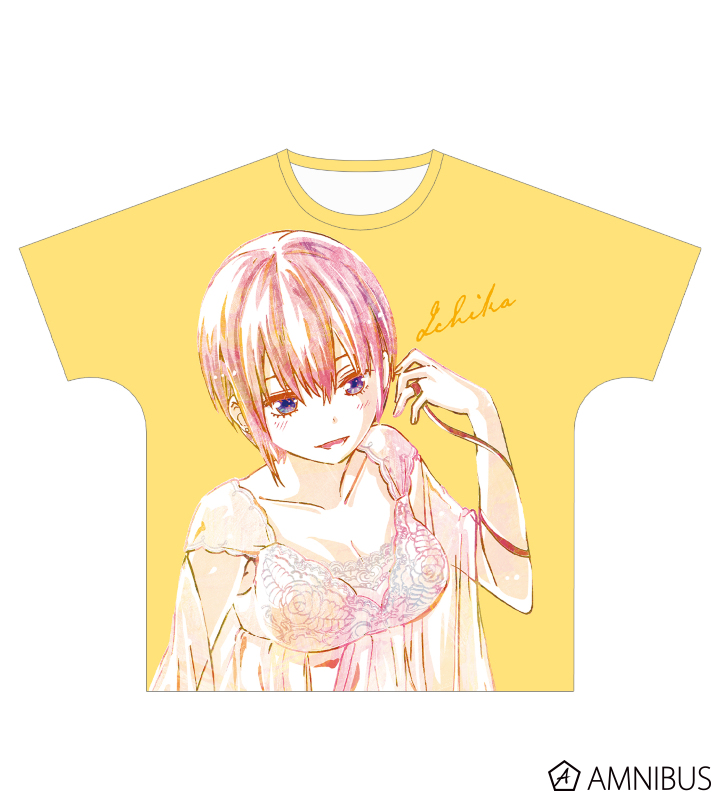 五等分の花嫁 一花 Ani Art フルグラフィックtシャツ Vol 2 ユニセックス Amnibus アムニバス