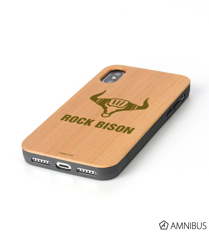 ロックバイソン ウッドiPhoneケース