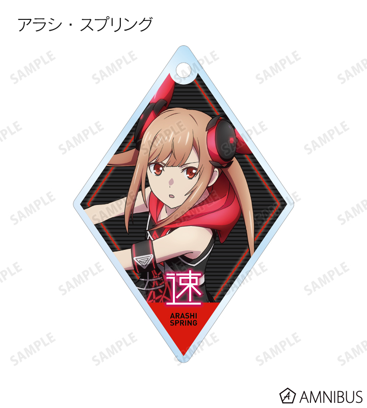 トレーディングアクリルキーホルダー