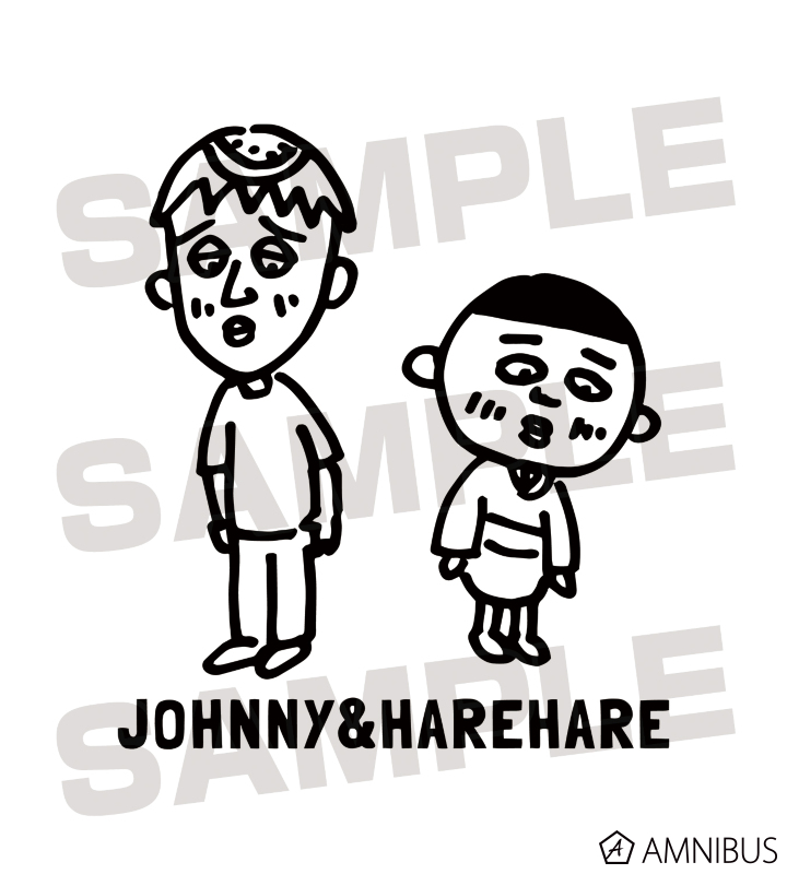 ジョニー&ハレハレ君 パーカー