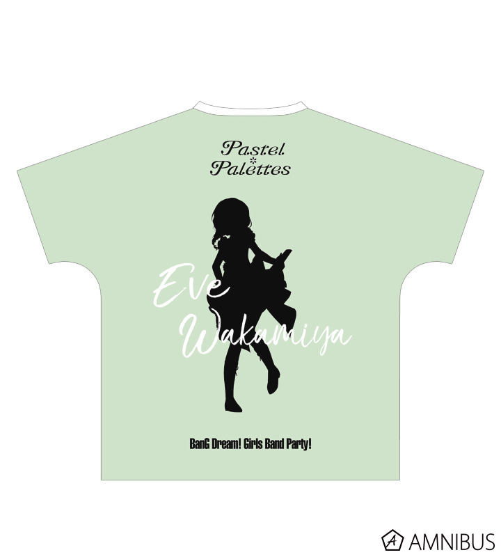 バンドリ ガールズバンドパーティー フルグラフィック Tシャツ 若宮イヴ BanG Dream! ガールズバンドパーティ！ - 若宮 イヴ Ani-Art