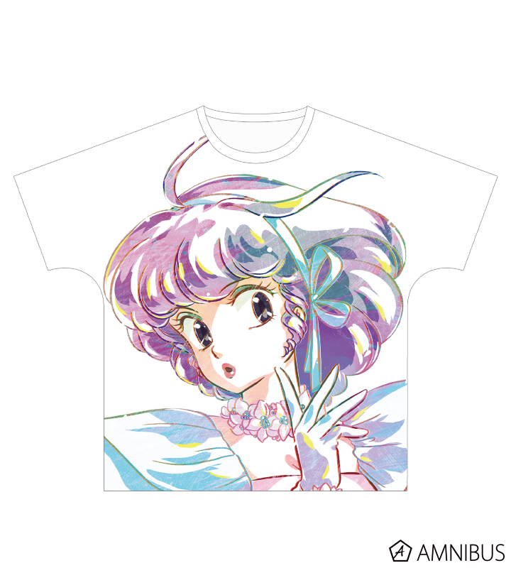 魔法の天使 クリィミーマミ クリィミーマミ Ani Art フルグラフィックtシャツ Ver B ユニセックス Amnibus アムニバス