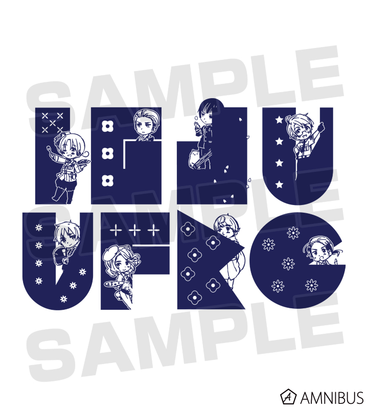 ヘタリア　World★Stars Tシャツ　ver.B メンズ　XLサイズ アニメ「ヘタリア World☆Stars」 - Tシャツ ver.B/メンズ