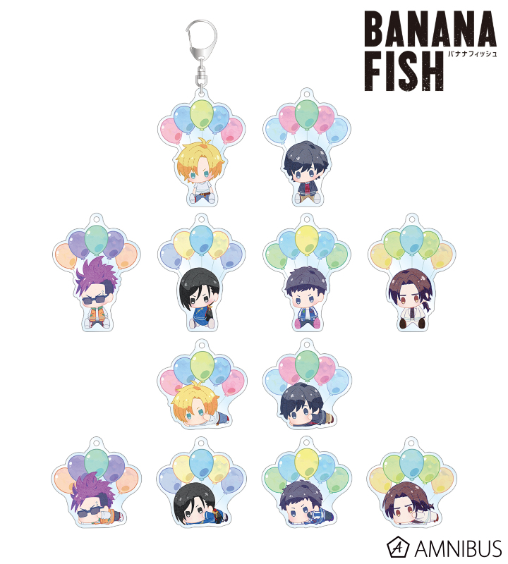 BANANA FISH トレーディングフィルム風アクリルキーホルダー BANANA FISH - トレーディング POPOON アクリルキーホルダー