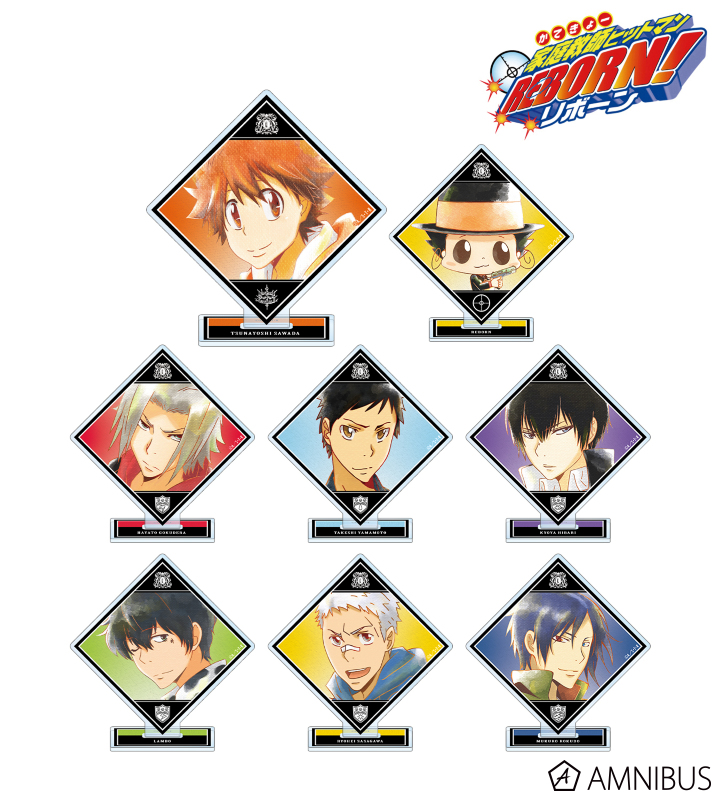 雑貨　全8種セット 「家庭教師ヒットマンREBORN! トレーディング Ani-Art アクリルスタンド vol.3」 家庭教師ヒットマンREBORN! - トレーディング Ani-Art アクリル
