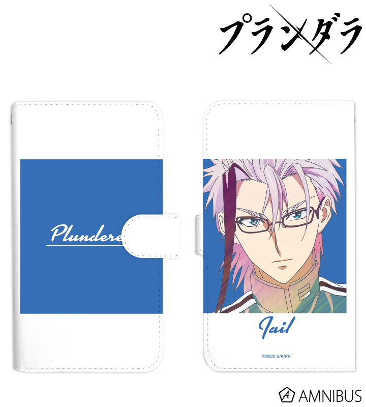 ジェイル Ani-Art 手帳型スマホケース