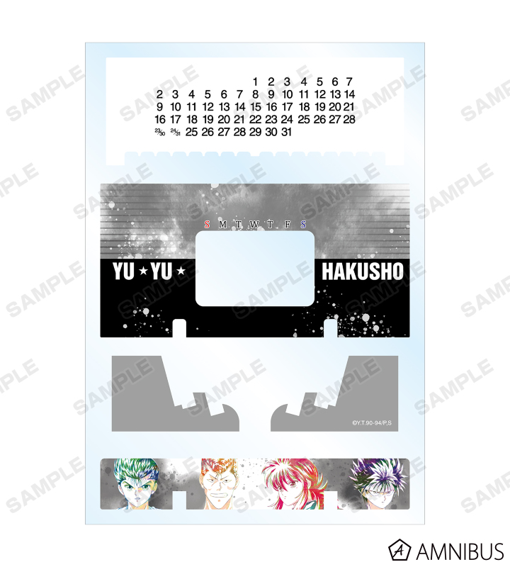 Ani-Art 第5弾 卓上アクリル万年カレンダー