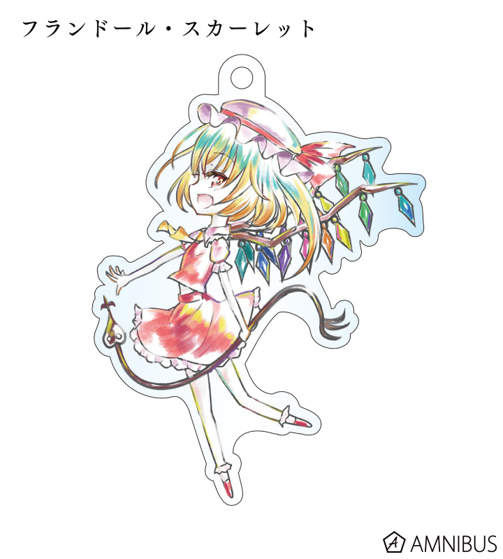 東方Project　アクリルキーホルダー　まとめ売り 東方Project トレーディングアクリルキーホルダー/全8種（単品