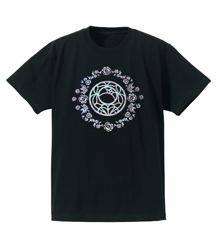 薔薇の紋章ホログラムTシャツ