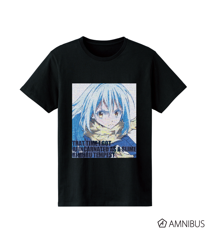 転生したらスライムだった件 モザイクアートtシャツ レディース Amnibus アムニバス