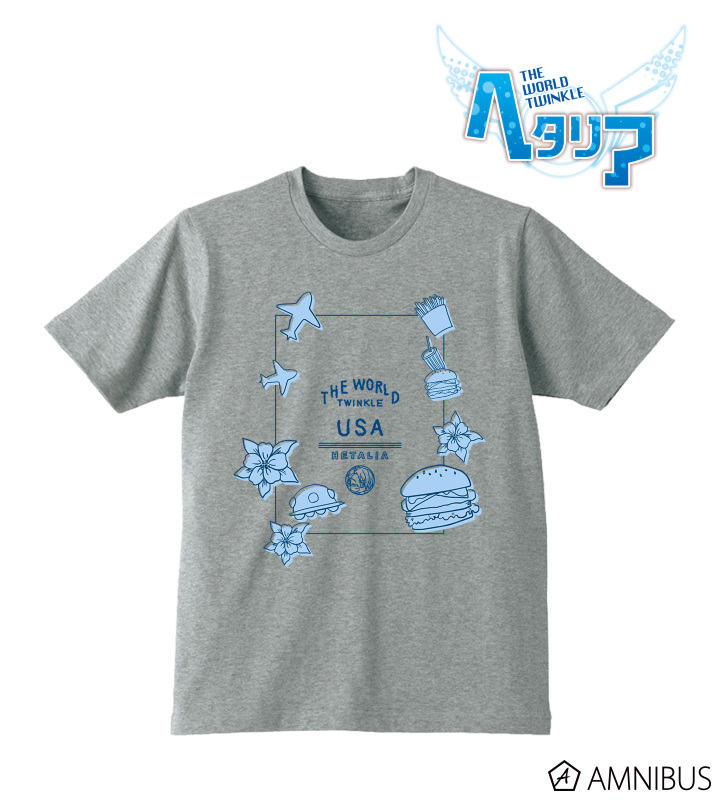 ヘタリア The World Twinkle - Tシャツ(アメリカ)/メンズ