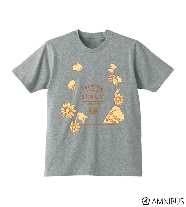 ヘタリア The World Twinkle Tシャツ イタリア メンズ Amnibus アムニバス