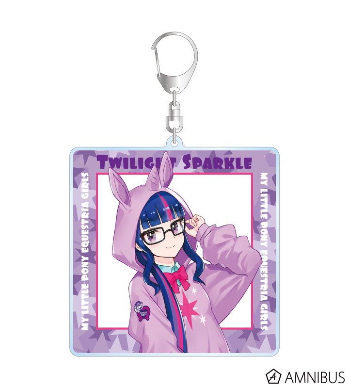 マイリトルポニー エクエストリアガールズ 描き下ろしイラスト トワイライトスパークル Art By 松本能人 Bigアクリルキーホルダー Amnibus アムニバス