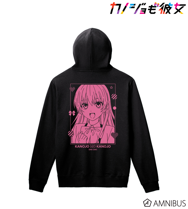 佐木 咲 バックプリントパーカー