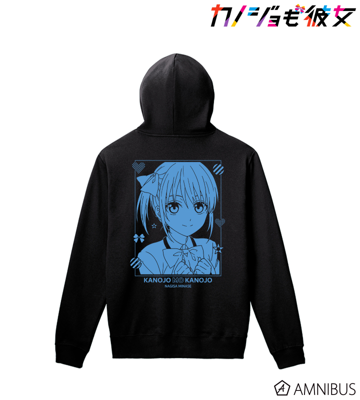 水瀬 渚 バックプリントパーカー