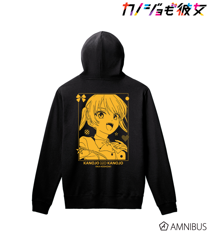 星崎 理香 バックプリントパーカー